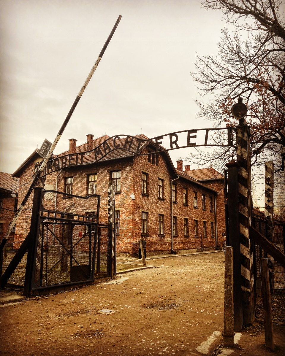 Auschwitz Torbogen